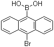 10-Bromoanthracene-9-boronic acid molecular structure (CAS 641144-16-3)