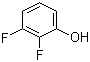 2,3-二氟苯酚分子结构 (CAS 6418-38-8)