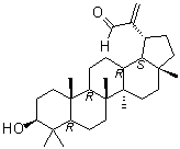 (3beta)-3-Hydroxylup-20(30)-en-29-al molecular structure (CAS 64181-07-3)