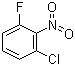 structure of CAS# 64182-61-2, 2-Chloro-6-fluoronitrobenzene;1-Chloro-3-fluoro-2-nitrobenzene