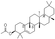 Glutinyl acetate molecular structure (CAS 6426-44-4)