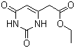 (2,6-二氧代-1,2,3,6-四氢嘧啶-4-基)乙酸乙酯分子结构 (CAS 6426-84-2)