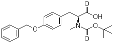 Boc-N-alpha-methyl-O-benzyl-L-tyrosine molecular structure (CAS 64263-81-6)