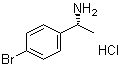 (R)-1-(4-Bromophenyl)ethylamine hydrochloride molecular structure (CAS 64265-77-6)