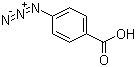 结构式 CAS# 6427-66-3, 4-叠氮苯甲酸