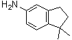 结构式 CAS# 64278-19-9, 1,1-二甲基-5-茚满胺