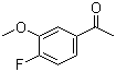 1-(4-Fluoro-3-methoxyphenyl)ethanone molecular structure (CAS 64287-19-0)