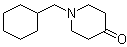 1-(Cyclohexylmethyl)-4-piperidinone molecular structure (CAS 64306-76-9)