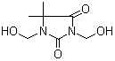 Dimethyloldimethyl hydantoin molecular structure (CAS 6440-58-0)