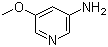 3-Amino-5-methoxypyridine molecular structure (CAS 64436-92-6)