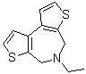5-Ethyl-5,6-dihydro-4H-dithieno[2,3-c:3',2'-e]azepine molecular structure (CAS 64504-69-4)