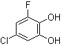 结构式 CAS# 645405-05-6, 5-氯-3-氟-1,2-苯二酚