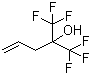 1,1,1-三氟-2-(三氟甲基)戊-4-烯-2-醇分子结构 (CAS 646-97-9)