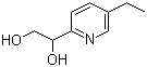 1-(5-Ethyl-2-pyridinyl)-1,2-ethanediol molecular structure (CAS 646519-83-7)