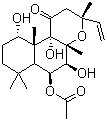结构式 CAS# 64657-21-2, 6-乙酰基-7-脱乙酰基佛司可林