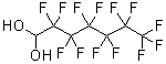 2,2,3,3,4,4,5,5,6,6,7,7,7-Tridecafluoro-1,1-heptanediol molecular structure (CAS 64739-16-8)