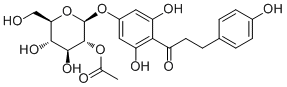 structure of CAS# 647853-82-5, Trilobatin 2''-acetate