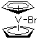 双(环戊二烯)溴化钒分子结构 (CAS 64815-29-8)