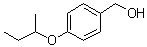 4-(1-Methylpropoxy)benzyl alcohol molecular structure (CAS 64825-05-4)