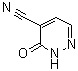 structure of CAS# 64882-65-1, 3-Oxo-2,3-dihydropyridazine-4-carbonitrile;3-Hydroxypyridazine-4-carbonitrile