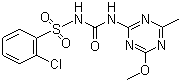 氯磺隆分子结构 (CAS 64902-72-3)