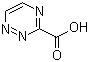 1,2,4-Triazine-3-carboxylic acid molecular structure (CAS 6498-04-0)