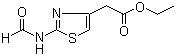 Ethyl 2-formamidothiazol-4-acetate molecular structure (CAS 64987-05-9)