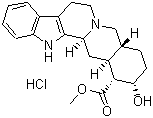 盐酸育亨宾分子结构 (CAS 65-19-0)