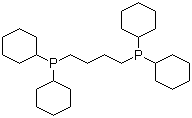 structure of CAS# 65038-36-0, 1,4-Bis(dicyclohexylphosphino)butane;dicyclohexyl(4-dicyclohexylphosphanylbutyl)phosphane