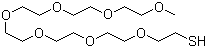 2,5,8,11,14,17,20-Heptaoxadocosane-22-thiol molecular structure (CAS 651042-82-9)