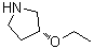 structure of CAS# 651341-51-4, (R)-3-Ethoxypyrrolidine