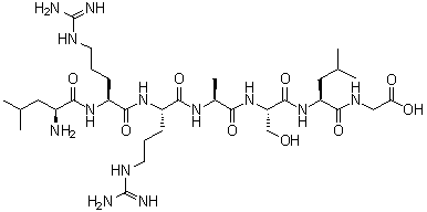 Kemptide molecular structure (CAS 65189-71-1)