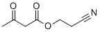 2-Cyanoethyl 3-oxobutanoate molecular structure (CAS 65193-87-5)