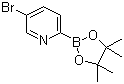 5-Bromopyridine-2-boronic acid pinacol ester molecular structure (CAS 652148-98-6)