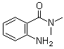 结构式 CAS# 6526-66-5, 2-氨基-N,N-二甲基苯甲酰胺