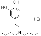 4-[2-(Dibutylamino)ethyl]-1,2-benzenediol hydrobromide molecular structure (CAS 65273-67-8)