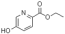 结构式 CAS# 65275-12-9, 5-羟基吡啶-2-羧酸乙酯