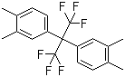 structure of CAS# 65294-20-4, 2,2-Bis(3,4-dimethylphenyl)hexafluoropropane;1,1'-[2,2,2-Trifluoro-1-(trifluoromethyl)ethylidene]bis[3,4-dimethylbenzene]