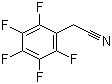 五氟苯乙腈分子结构 (CAS 653-30-5)