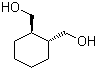 (1R,2R)-1,2-环己烷二甲醇分子结构 (CAS 65376-05-8)