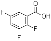 结构式 CAS# 654-87-5, 2,3,5-三氟苯甲酸