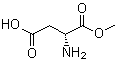 结构式 CAS# 65414-78-0, D-天冬氨酸甲酯