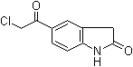 structure of CAS# 65435-04-3, 5-(Chloroacetyl)-1,3-dihydro-2H-indol-2-one;5-(Chloroacetyl)-2-oxindole; 5-(Chloroacetyl)oxindole; 5-Chloroacetyl-2-indolinone