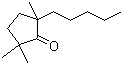 2,2,5-Trimethyl-5-pentylcyclopentanone molecular structure (CAS 65443-14-3)