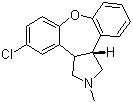 Asenapine molecular structure (CAS 65576-45-6)