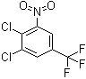 structure of CAS# 657-02-3, 3,4-Dichloro-5-nitrobenzotrifluoride