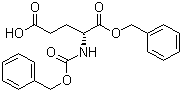 N-Cbz-D-glutamic acid alpha-benzyl ester molecular structure (CAS 65706-99-2)