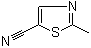 2-Methylthiazole-5-carbonitrile molecular structure (CAS 65735-10-6)