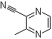3-Methyl-2-pyrazinecarbonitrile molecular structure (CAS 65735-15-1)