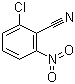 结构式 CAS# 6575-07-1, 2-氯-6-硝基苯甲腈; 2-氯-6-硝基苯腈